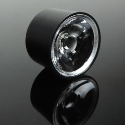 China PMMA PMMA 5 15 25 30 45 60 90 120 Degree LED Lens 14MM High Power 1W 3W 5W Lens With Bracket for sale