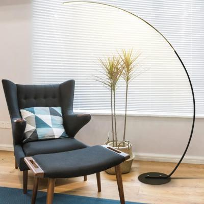 China Modern Nordic floor lamp hotel/living room/study/single bedroom LED peach lamp floor lamp for home decor for sale