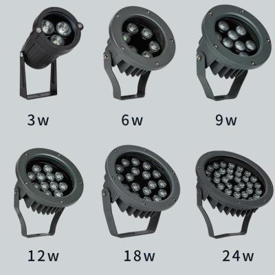 China Colorful Outdoor Park/Lawn/Community Tree Spotlight 3-48W LED Waterproof for Park/Lawn/Community Decoration for sale