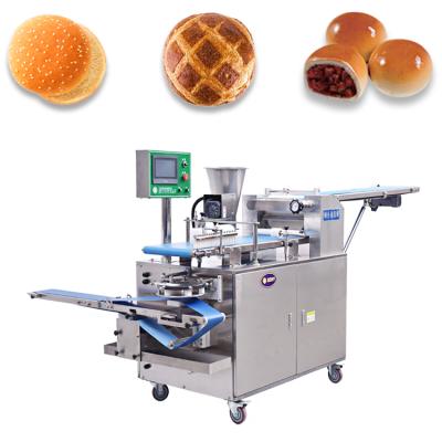 China Snack Factory Shanghai Automatic Bread Machine Round Bread Hamburger Bread Making Machine for sale