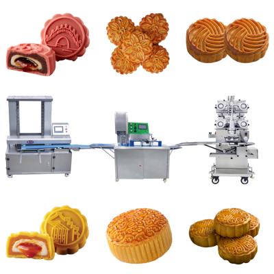 China Full Automatic Mooncake /maamoul China Mooncake Making Machine Mooncake Stuffing Press Forming Machine for sale