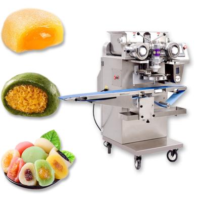 China Hotels mochi ball machine mochi maker supplier automatic filling mochi encrusting machine for sale