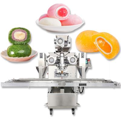 China 2021 SENY Automatic Mochi Encrusting and Loading Machine All-in-One for Sale for sale