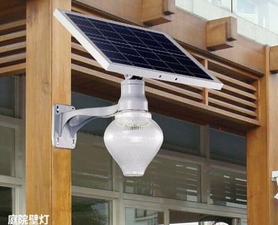 China 55WH Battery Capacity Solar Powered Wall Lantern 550 * 356mm RA80 for sale