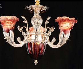 China Crystal Bedroom Ceiling Lights E14 Interior Luxury Contemporary Crystal Chandelier for sale