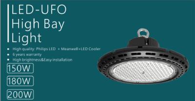 China 200w UFO High Bay Light Waterproof LED Highbay Warehouse Light Replacement for sale