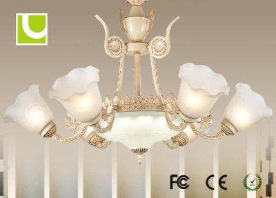 China Modern E14 / E17 LED Chandelier Lights With Cup Shape 6 light Chandelier for sale