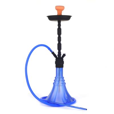 China 2020 Wholesale Cheap Blue Shisha Aluminum Alloy Color MD-14 Smoking Hookah Finished Shisha Set Hookah for sale