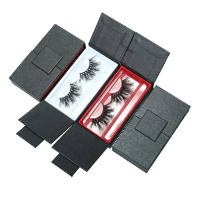 China 6D Reusable Faux Mink Hair False Eyelashes Natural Long Wispies Lashes Handmade Cruelty Free Crisscross Eyelashes Makeup Tools for sale