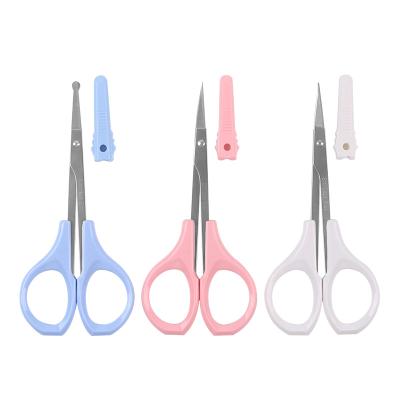 China Right Handed Scissors Eyebrow Scissors Balancing Mini Eyelash Cutting Scissors Mini Beauty Scissors for sale