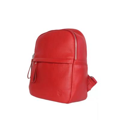 China Waterproof Vintage Backpack Fashion Genuine Leather Women Backpack Leather Backpack For Women for sale