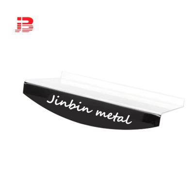 China Customized rack shelves acrylic shoe rack slatwall shoe store display stand JB-506 for sale