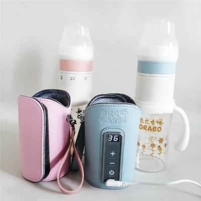 China Pocket 5v BPA Colors Portable Cute Outdoor Sleeve Free Customizable Warmer Baby Milk Warmer for sale