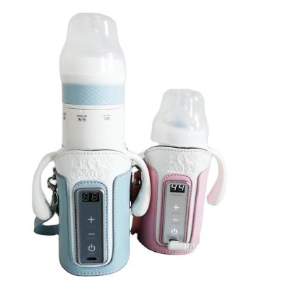 China USB Free Portable Smart Warmer BPA Free Constant Temperature Newborn Non-Toxic Customized Baby Bottle for sale