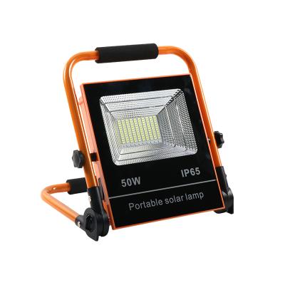 China All Keweida 30 Watt 50 Watt 100 Watt Waterproof IP65 Rechargable Outdoor Emergency Led Flood Light Solar Camping Lamp for sale