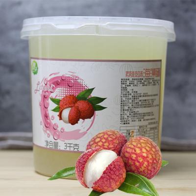 China Lychee Jumping Boba, Lychee Jelly Boba Round for sale