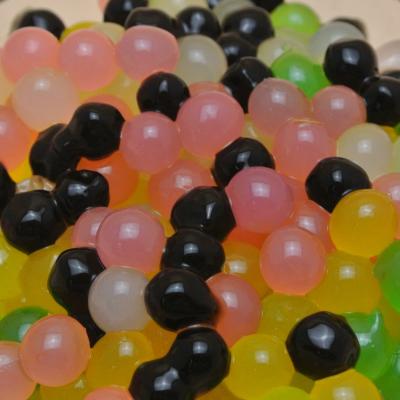 China Ready-made boba jumping drink Boba beads bubble tea beads rainbow jumping burst beads same Possmei jumping boba for sale