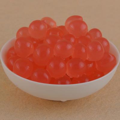 China Jumping Boba Drinks 2021 Sales Growth Strawberry Jumping Boba Balls 3KG Plastic Bucket Jelly Balls Boba Tea Popping Jelly for sale