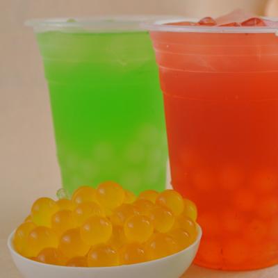 China Jumping boba drink needn't cook Jumping boba the same jumping boba China Chuandai boba pearls tapioca ball supplier for sale