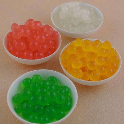 China Popping boba drink Customized small package size Mini Popping boba fruit Juice In Popping Balls For bubble tea drink for sale