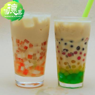 China Rainbow Konjak Jelly, Bubble Tea Crystal Konjac Jelly Sliced for sale