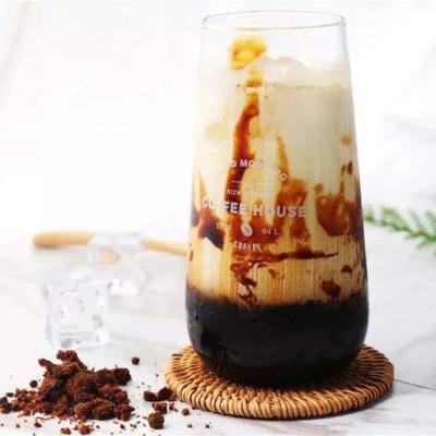 China Black Sugar Syrup for Taiwan Bubble Tea , Brown Sugar Syrup Milk Tea Traditional Black Sugar for sale