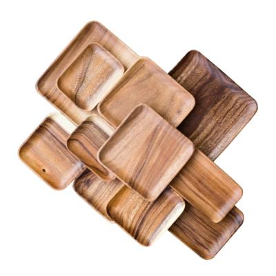 China Vintage Wooden Design Tea And Coffee Serving Tray For Home Decoration for sale