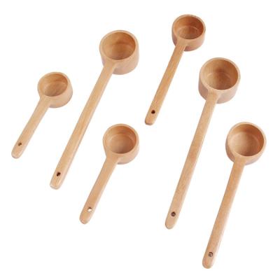 China Viable Beech Wood Spice Mixing Spoon Making for sale