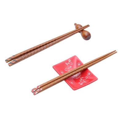 China Sustainable hotel serving cute sushi wooden chopstick making for sale