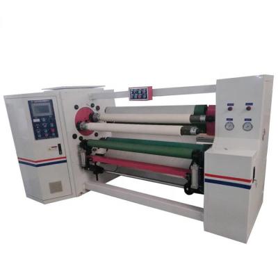 China Accurate ELT06-02 Latest Design Dual Shafts Exchange Ribbon Rewinding Machine for sale