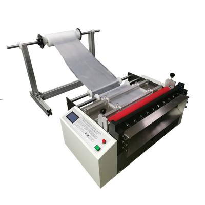 China Lether Film Cross Rewinding Automatic Paper Slitter Automatically Cut Plastic Electric Sheet Cutter Gift Paper Roll for sale