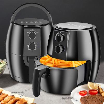 China Top Selling Digital Touch Screen Air Fryer and Luxury Motor Oil Free Deep Fryer with Touch Screen 4.5L LED Pressure Cooker for sale