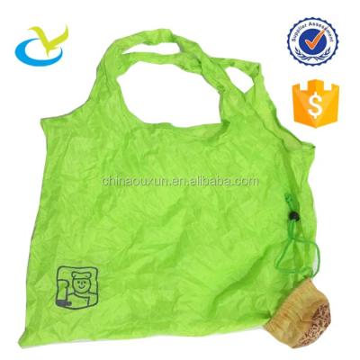 China Durable Wholesale Foldable Recycle Bread Eco Nylon Shopping Bag for sale