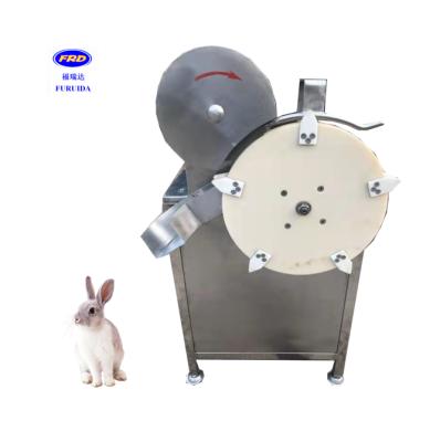 China Customized automatic rabbit slaughter line foreleg cutting machine and rabbit slaughter line for sale