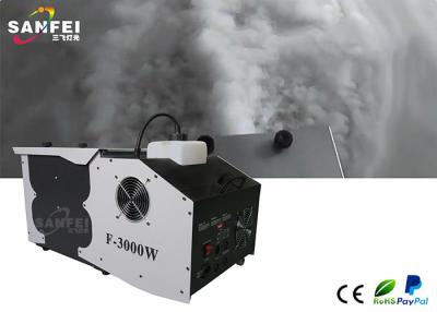 China 4L 3000W Stage Fog Machine / Ice Low Fog Machine For Meeting Room for sale