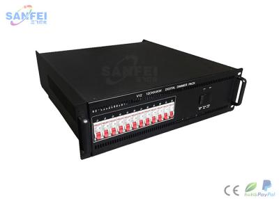 China 12 Road DMX Lighting Controller 4KW Silicone Box 3 - Phase 5 - Wire for sale