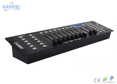 China 192 DMX Computer Light Controller With Channel Operating Console U - Disk for sale