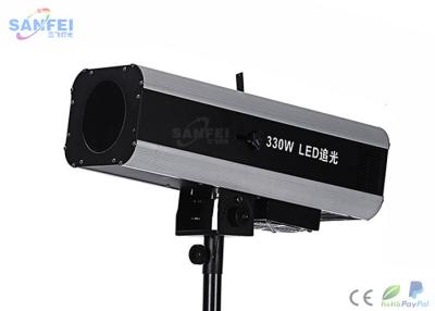 China 3 Ch LED 330W Follow Spot Light With Flightcase Excellent Zoom Effect for sale