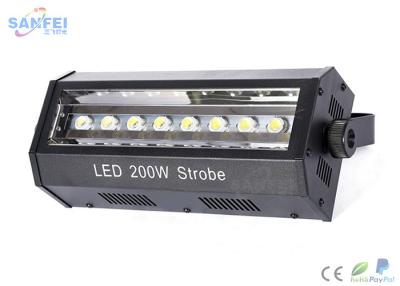 China LED 200W Strobe light / Dimmer strobe / Flash light / For DJs Disco / White for sale