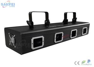 China Voice Control 50W Four Head Laser Stage Light for Night Club / KTV for sale