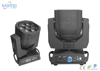 China DMX512 7x12w RGBW 4in1 Bee Eyes LED Beam Moving Head Light / LED Stage Lights for sale