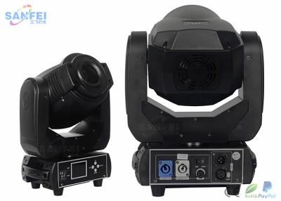 China Custom IP20 90W LED Spot Moving Head Light / LED Gobo Spot Light with 18 ° Beam Angle for sale