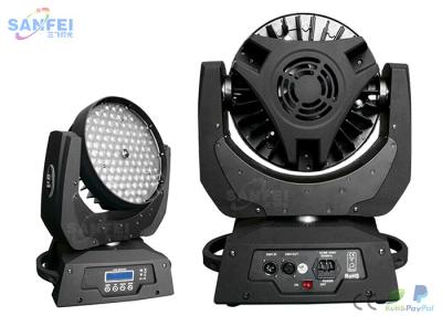 China Iluminação principal movente conduzida do disco de RGBW DMX512 14/18 108Pcs 3W WashLight à venda