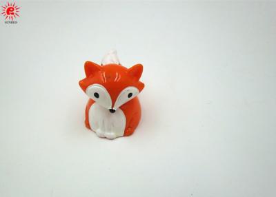 China Orange roter Fox-Form-Harz-Zusätze, simulierte Fox-Form-Sammlung zu verkaufen