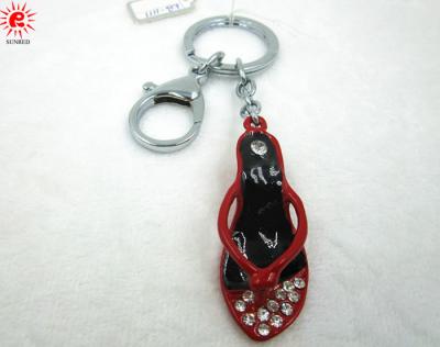 China Fashion Shoe Shaped Key Chain Holder For Women , Business Gift Keychain for sale