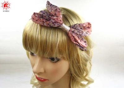 China Stylish Hair Accessories Ladies Hair Bands With Bow , Customized for sale