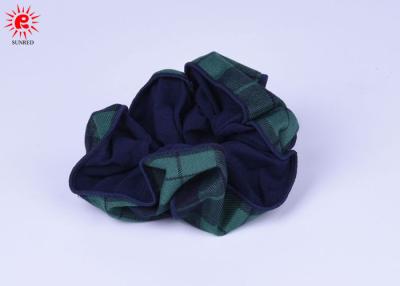 China Elegante Grote Elastische het Haarbanden van de Pongézijdestof/Haar Scrunchie Te koop