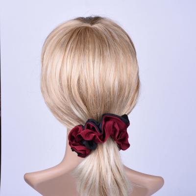 China Zacht Stoffen Elastisch Haar Scrunchies voor zowel van Dames als Vrouwen de Houder van de Poneystaart Te koop