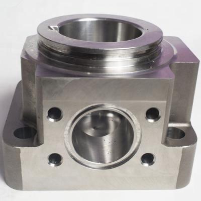 China Milling Steel Industrial Equipment CNC Motor Side Box , DC Motor Housing for sale