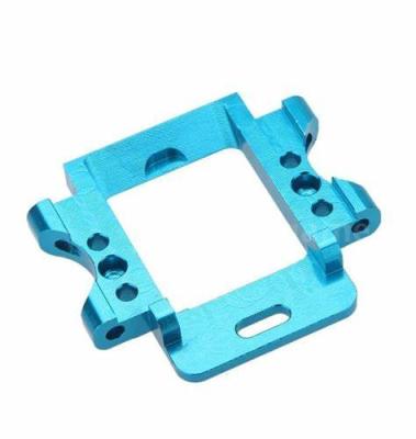 China Auto Part CNC Machine Medical Device Parts , OEM Blue Anodized Bicycle Part for sale